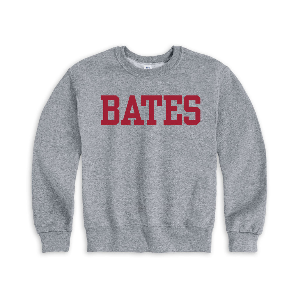 Youth Grey Crewneck Sweatshirt from Perrin Sportswear