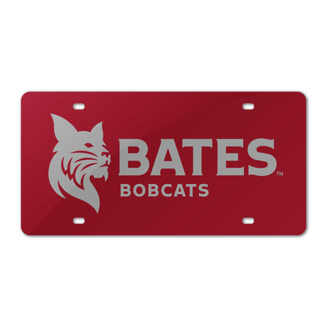 License Plate with BATES Bobcats