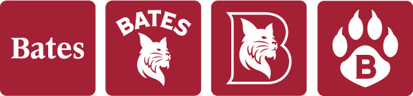 Coaster with Various Bates Logos 4 Pack