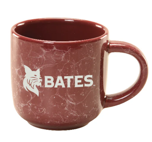 17 oz. Maroon Marble Mug