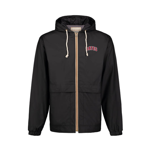 Weatherproof® Vintage Black Hooded Rain Jacket