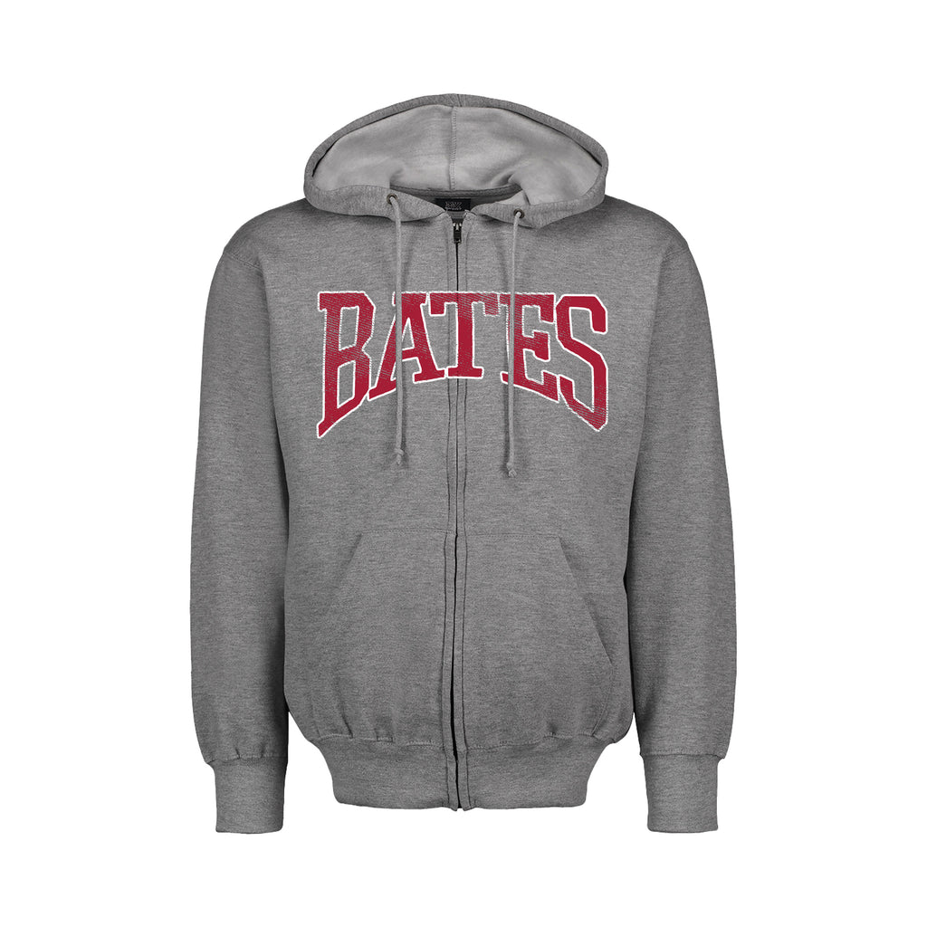 BATES Arched Fundamental Fleece Zip-Up Sweatshirt