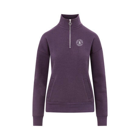 Women's Cloud Fleece Quarter-Zip Sweatshirt - Plum