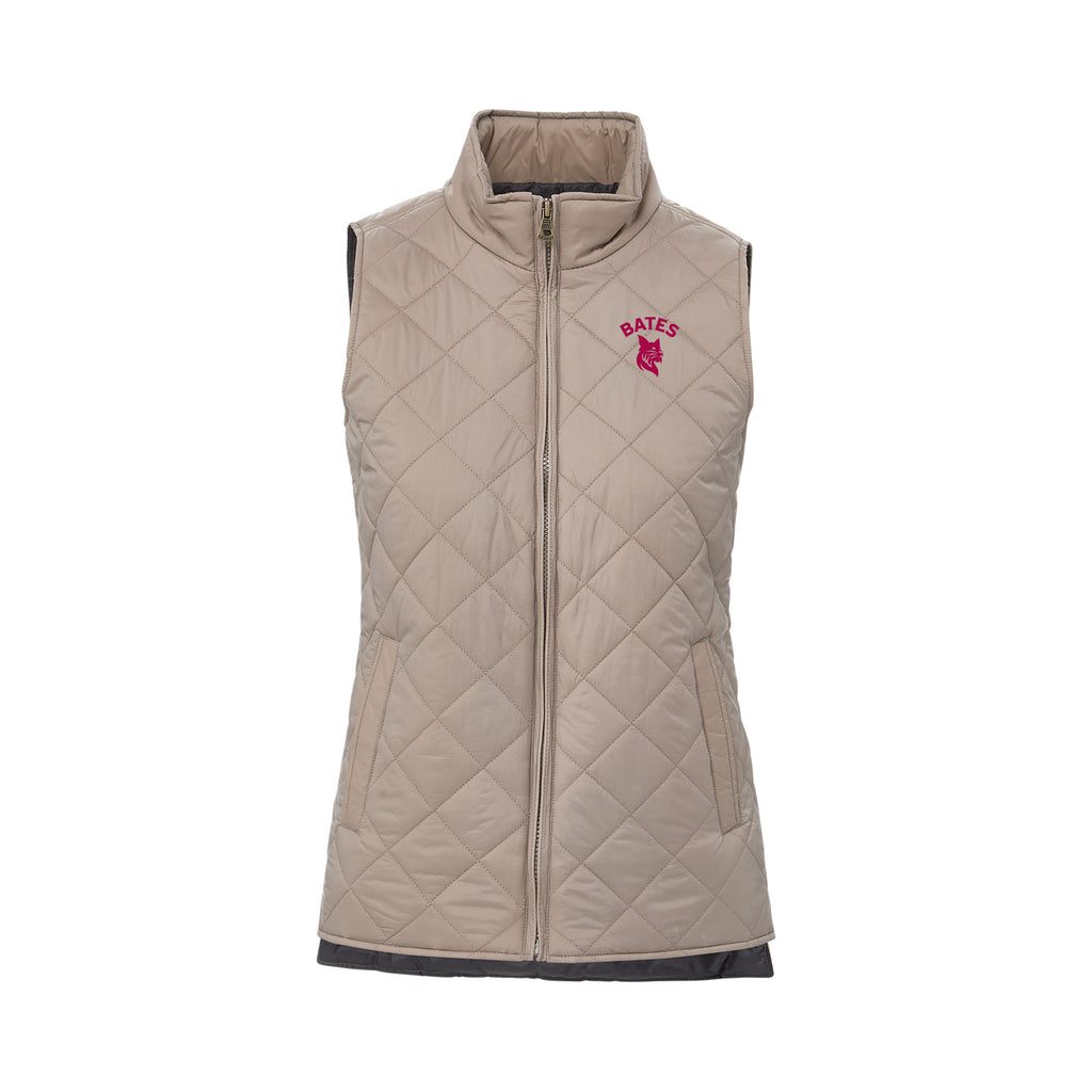 Women's Driftwood Diamond Quilted Vest from MV Sport