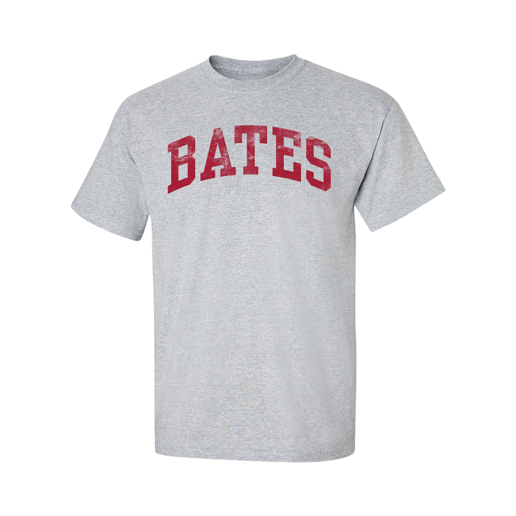 Gray Tee Shirt BATES arched from MV Sport
