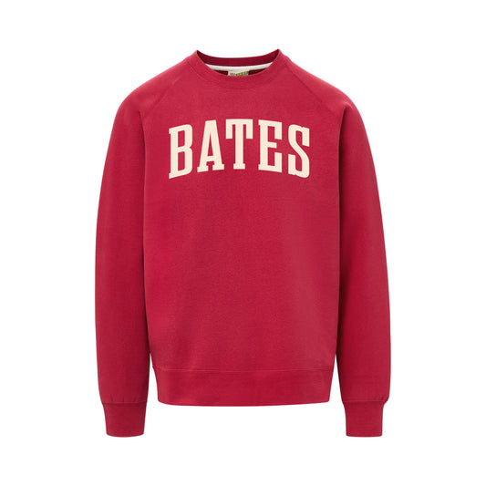 Pro-Weave Crimson BATES Crewneck Sweatshirt