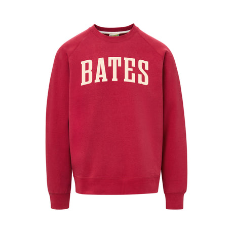Pro-Weave Crimson BATES Crewneck Sweatshirt