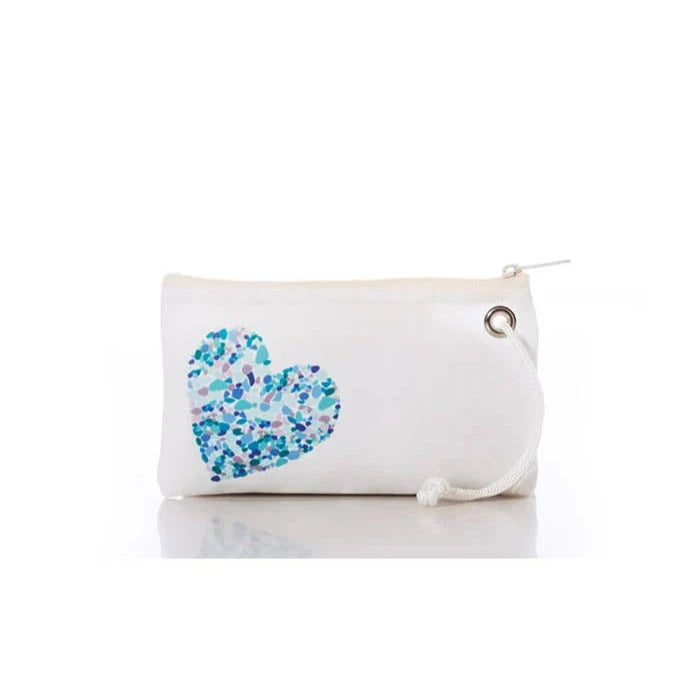 Sea Bags, Sea Glass Print Wristlet