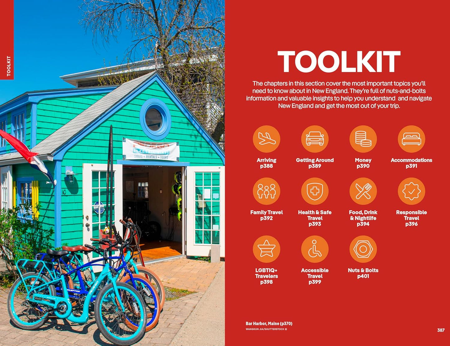 New England Travel Guide by Lonely Planet