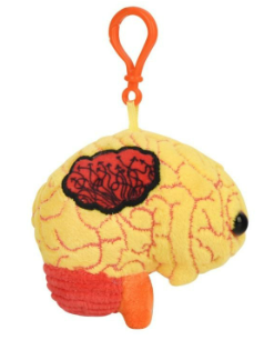 Anxiety Keychain from Giant Microbes