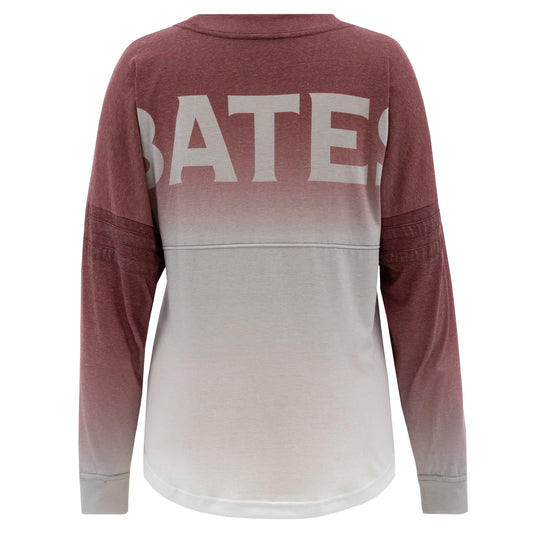 Women's Maroon Fade Jersey from Boxercraft