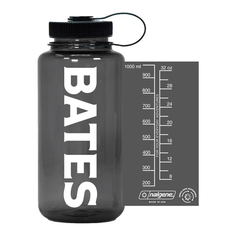 Smoke Grey BATES Nalgene Bottle