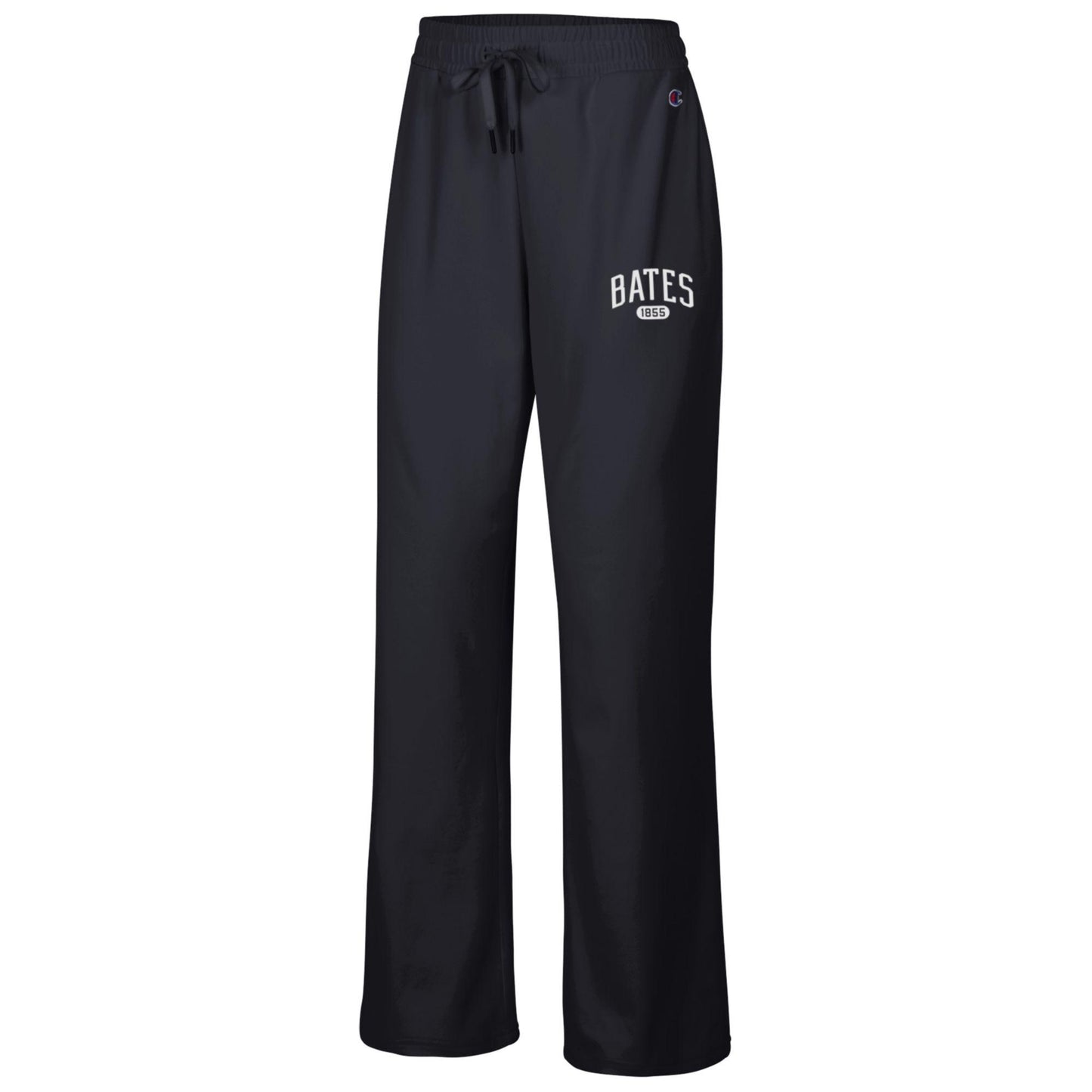 Women's Black Open Bottom Power Blend Sweatpants from Champion