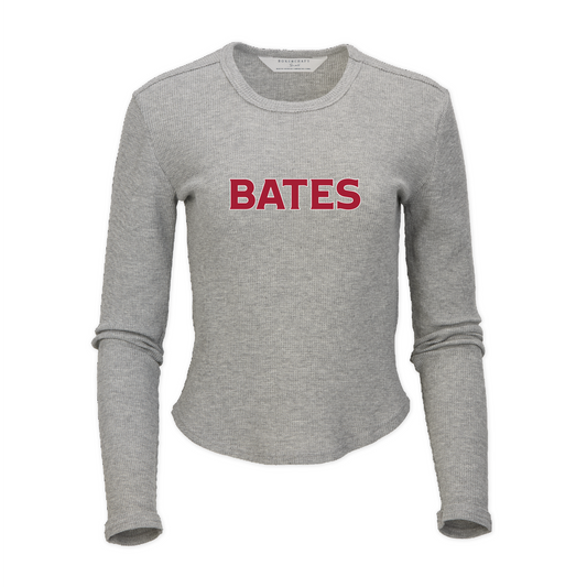 Women's Waffle-Knit Long Sleeve Tee from Boxercraft