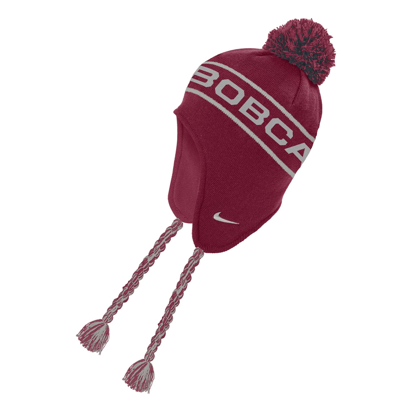 Earflap Beanie Hat with BATES BOBCATS from Nike