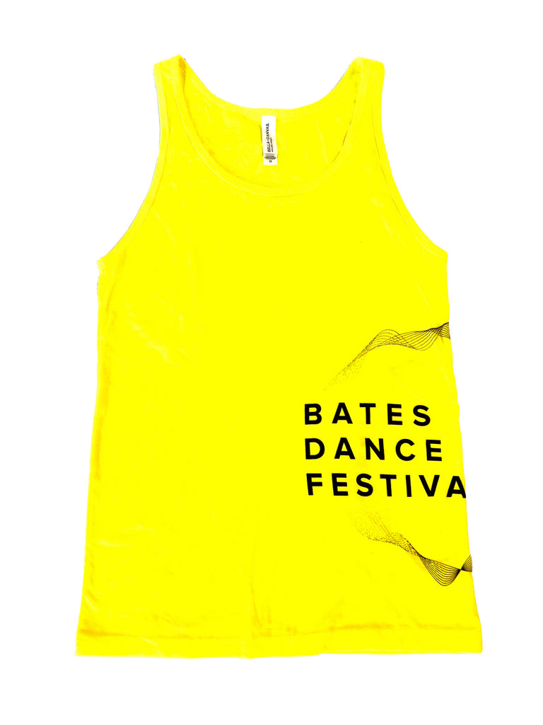 Bates Dance Festival Bright Yellow Tank Top