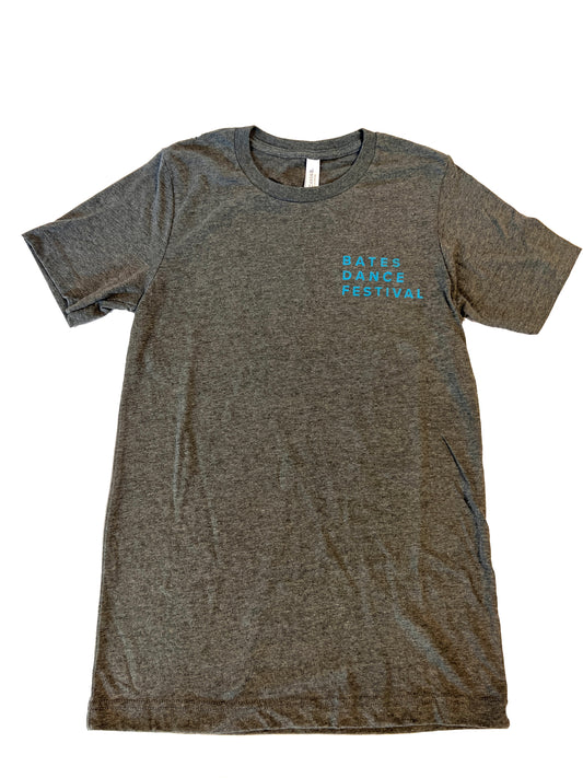 Bates Dance Festival Charcoal Rainbow Tee
