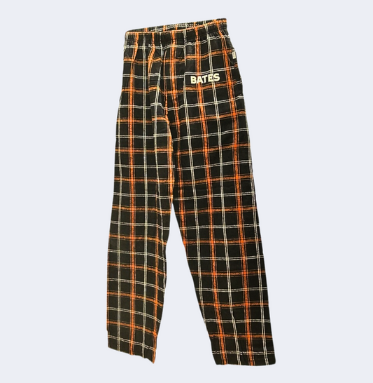 Black & Orange Harley Flannel Pant from Boxercraft