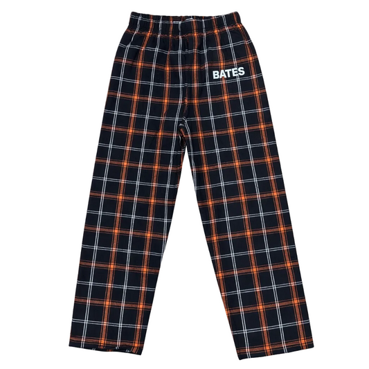 Black & Orange Harley Flannel Pant from Boxercraft