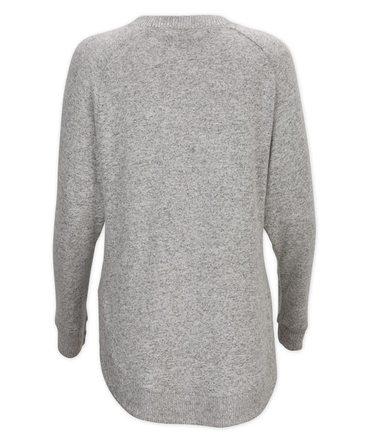 Women's Oxford Heather Cuddle Oversized Crew from Boxercraft