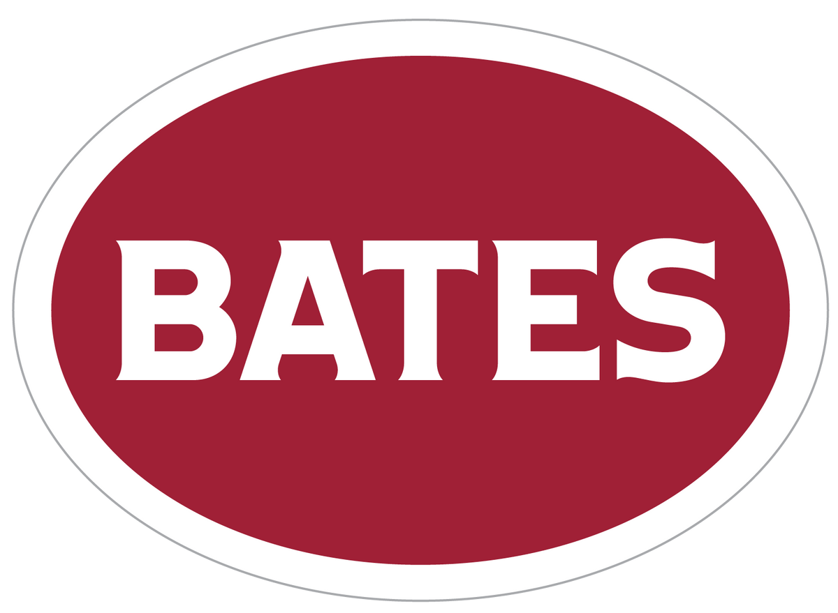 BATES Wordmark Oval Car Magnet – Bates College Store