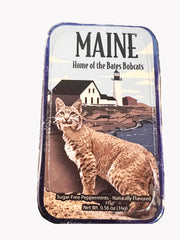 Candy, "MAINE, Home of the Bates Bobcats" Mints Tin