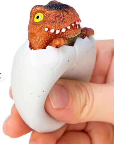 Dino Squeezy Peek Hatcher Toy, Various Colors