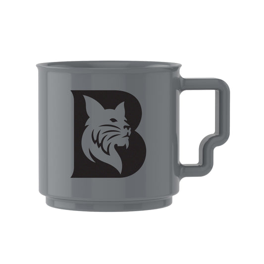 Bobcat B Cafe Mug - Storm Gray