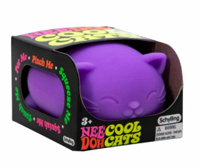 NeeDoh Cool Cats, Sensory Squeeze Toy