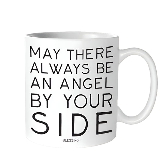 14 oz. Angel by your side Quotable Mug