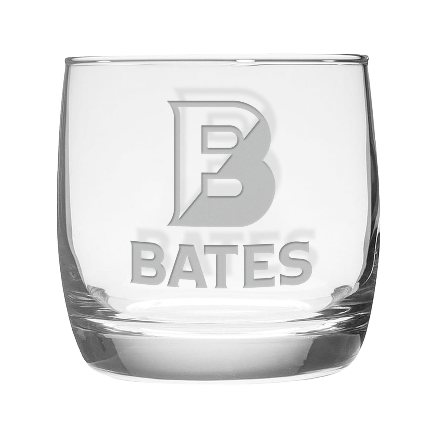 10 oz. Round Rocks Glass Split B over BATES