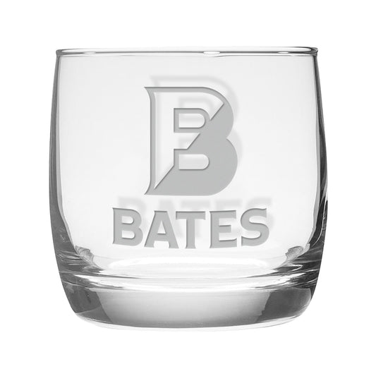 10 oz. Round Rocks Glass Split B over BATES