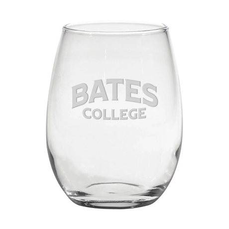 16 oz. BATES COLLEGE Wine Glass