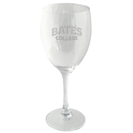 19 oz. BATES COLLEGE Wine Glass