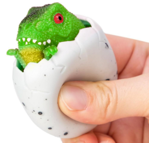 Dino Squeezy Peek Hatcher Toy, Various Colors
