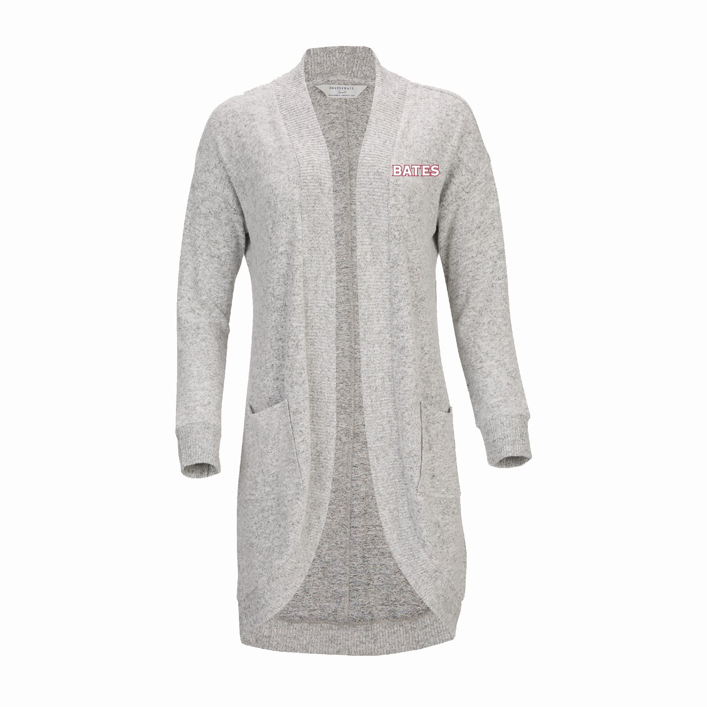 Women's Heather Cuddle Cardigan from Boxercraft