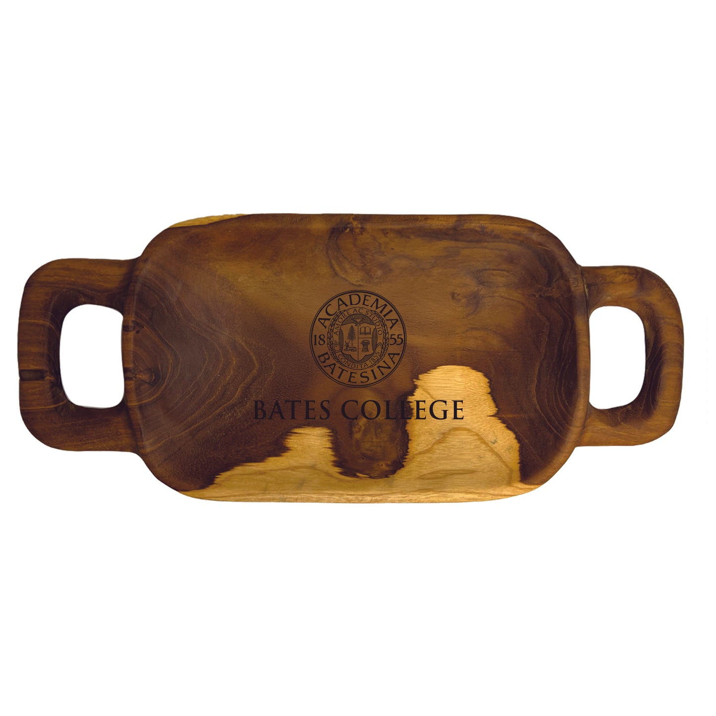 Handled Bowl  with Bates Seal over BATES COLLEGE