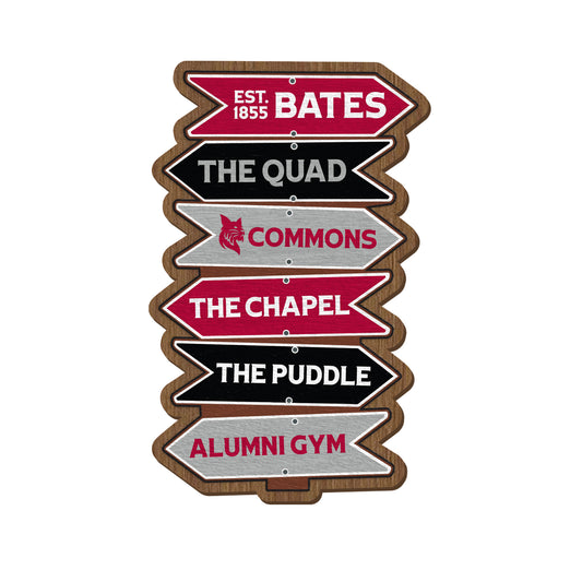 Bates College Signpost Magnet