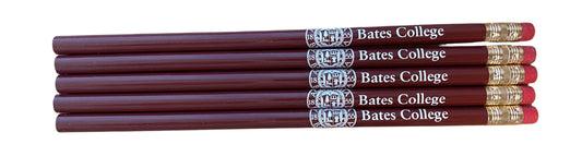 Pencil, Bates imprinted (Seal), maroon 5/PK