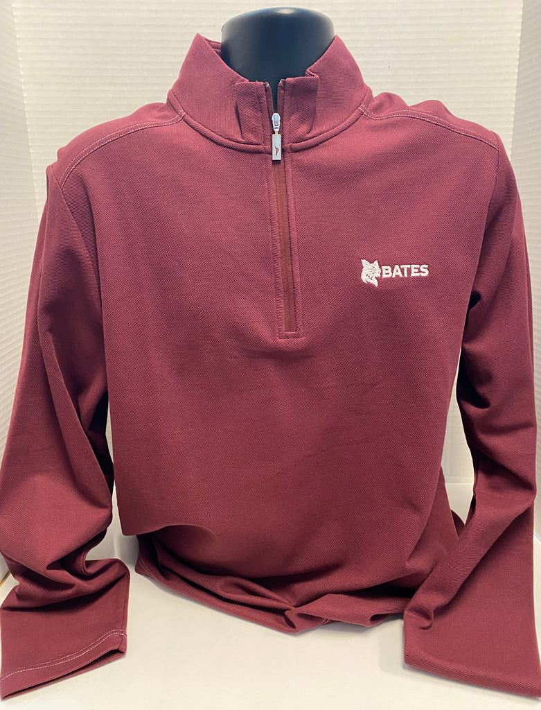 Maroon 1/2 Zip Sport Emfielder 2.0 Pullover from Tommy Bahama