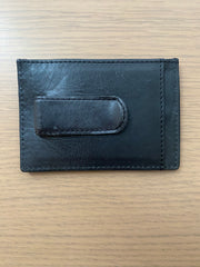 Leather Clip Card Holder, Bates