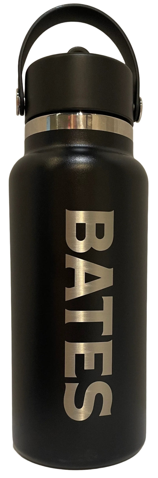 32 oz. Black Hydro Flask with Wide Flex Straw