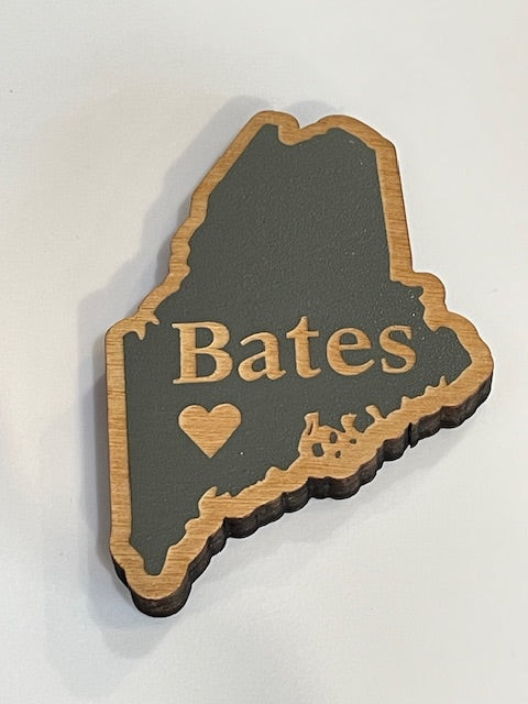 State of Maine, Bates Wooden Magnet