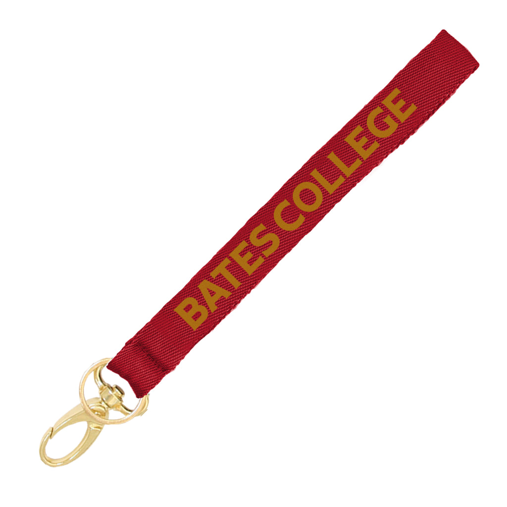 BATES COLLEGE Woven Key Tag