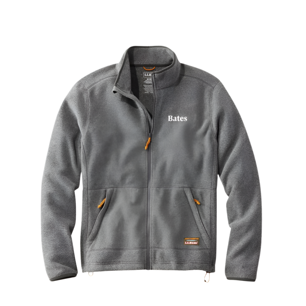 Men's Sweater Fleece Full-Zip Jacket Bates College Store