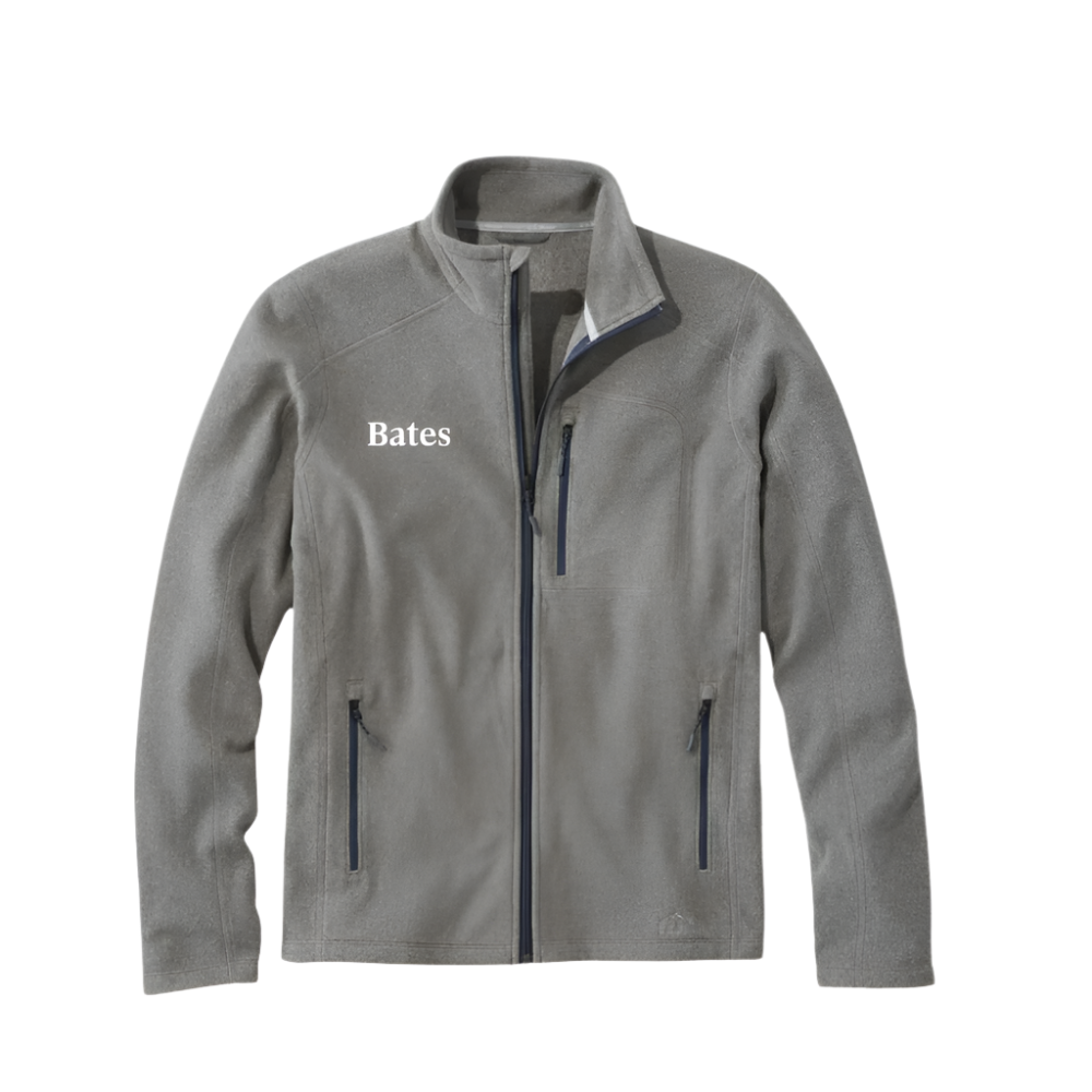 Men's Sweater Fleece Full-Zip Jacket Bates College Store