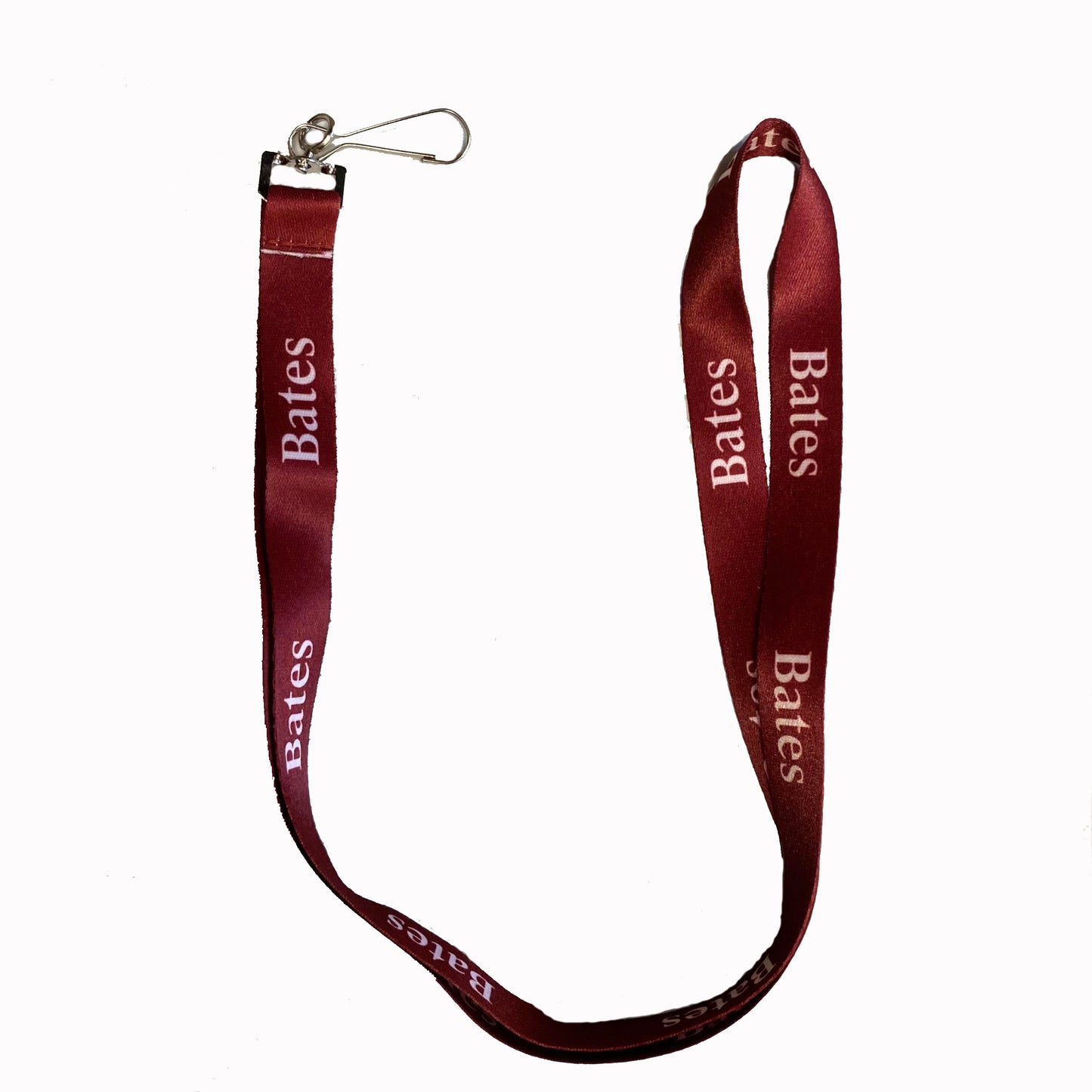 Lanyard with White Bates Logo