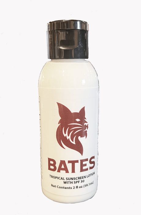 Sunscreen, Bates Bobcats SPF 30 Tropical Lotion