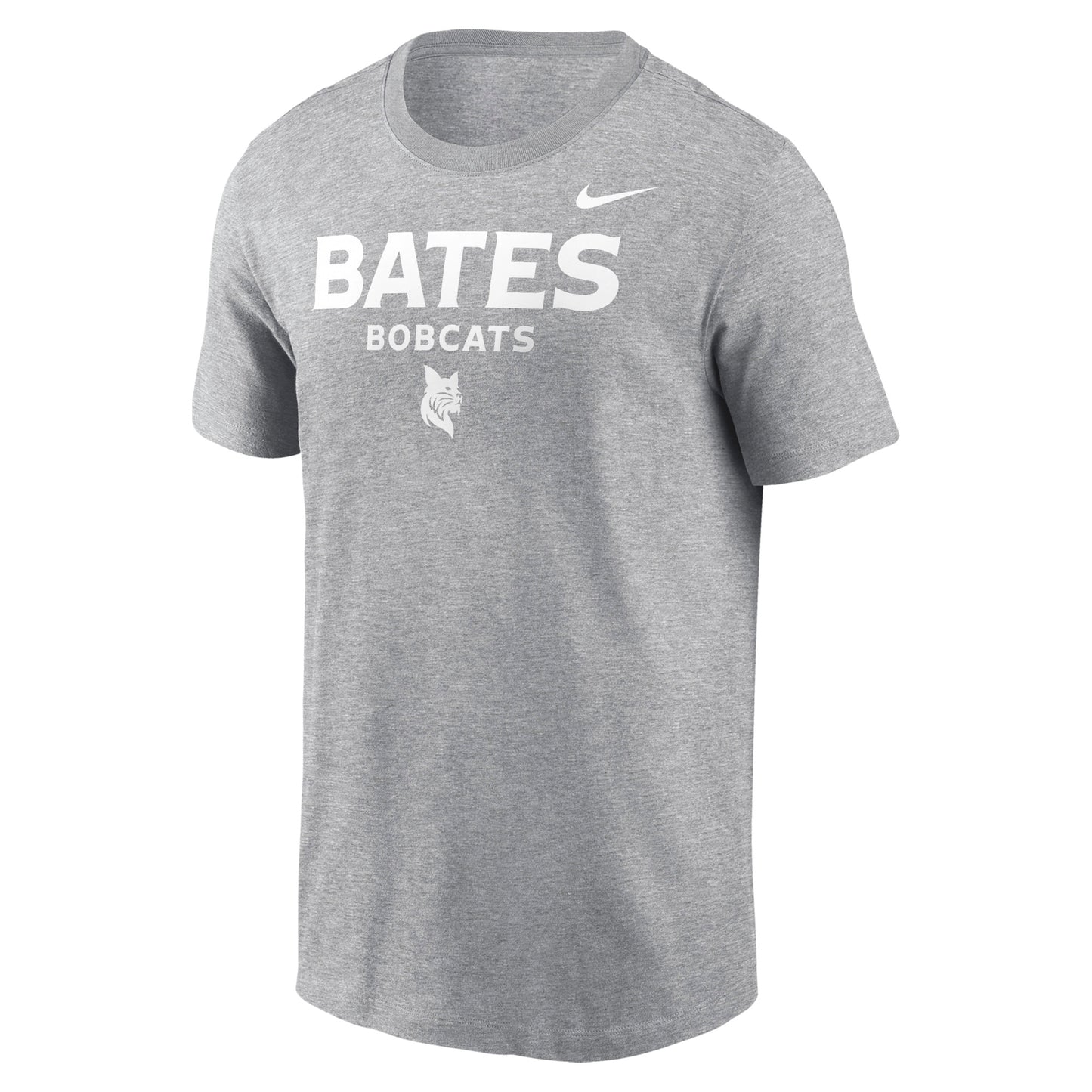 BATES Bobcats Legend Dri-Fit® Tee from Nike (Gray)