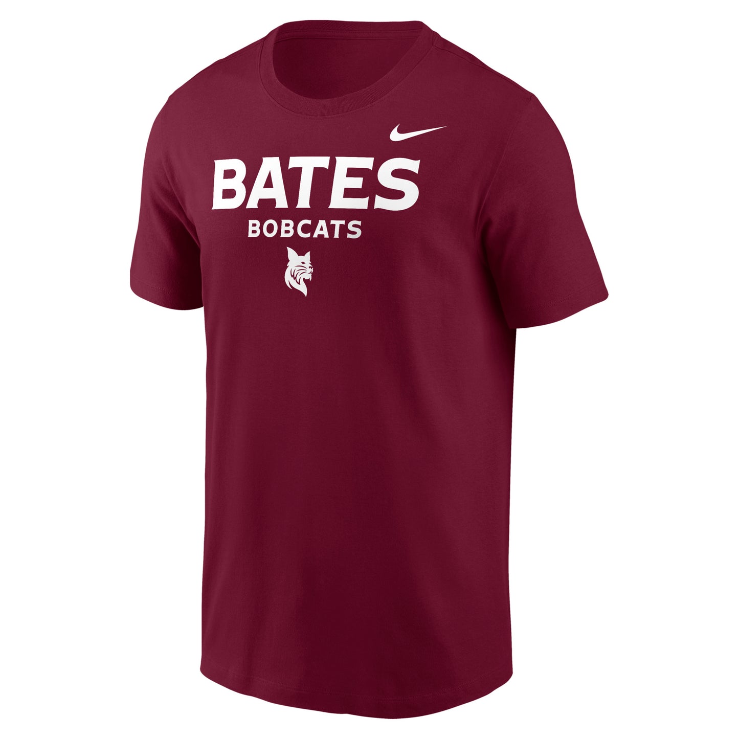 BATES Bobcats Legend Dri-Fit® Tee from Nike (Garnet)